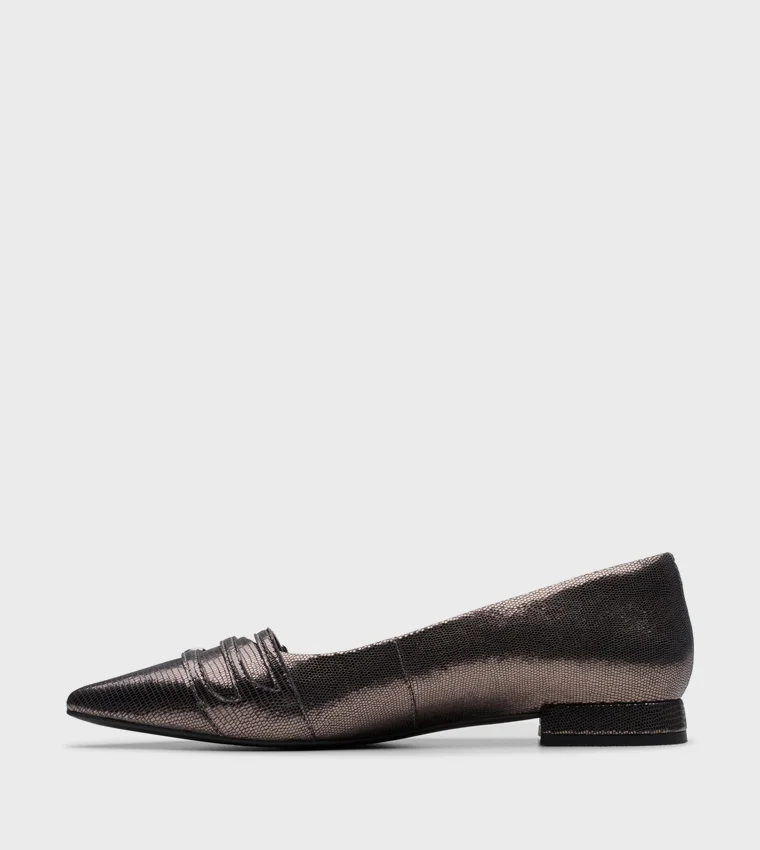 كلاركس SENSA15 Strap Pointed Toe Ballerinas